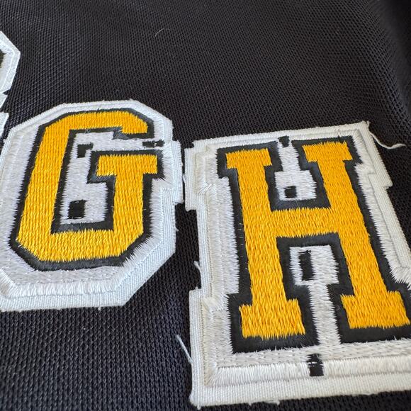 Vintage 92-95 Mario Lemiuex CCM NHL Pittsburgh Penguins 1st Gen Maska Jersey XL - Picture 3 of 11